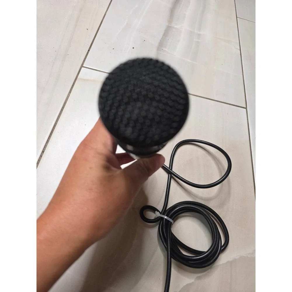 Professional Condenser Microphone Black XLR to 3.5mm Jack Low Noise Cable Mic G3